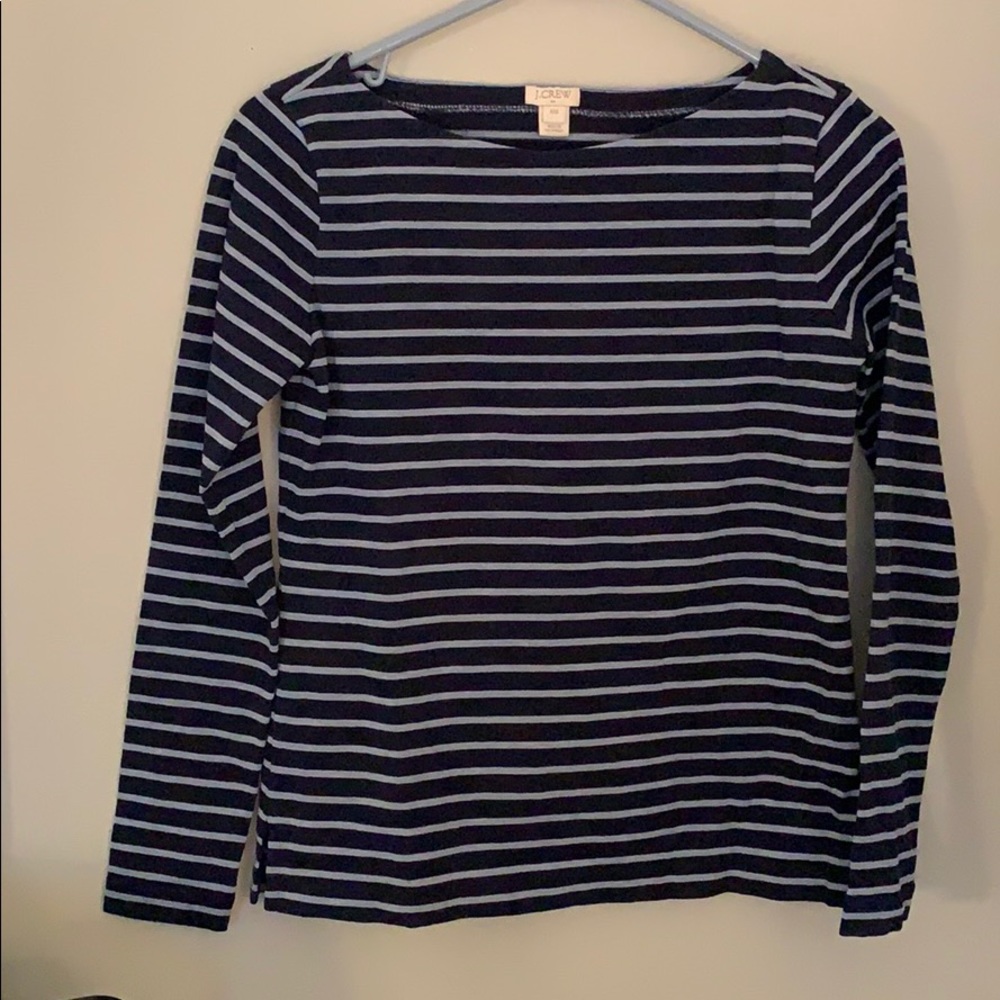 J. Crew Women’s Wide Neck Striped Tee